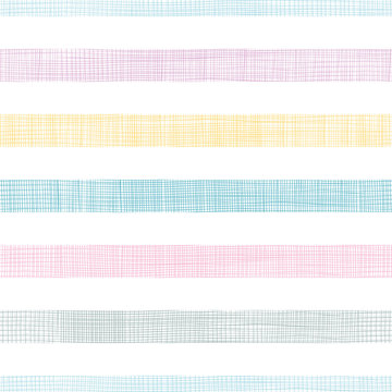 Abstract textile colorful stripes seamless pattern background
