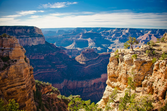 Grand Canyon. Mountains. Sunrise