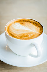 Latte coffee