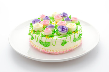 Flower cakes