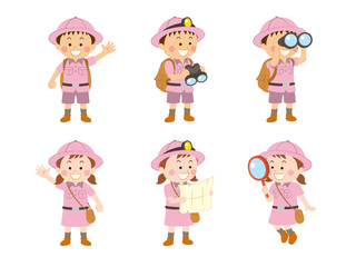 子供探検隊_イラスト