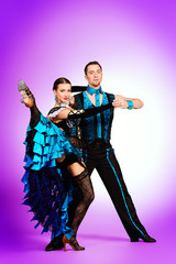 Fototapeta premium dancer samba