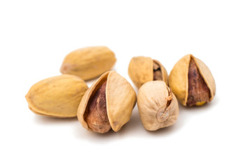 pistachios isolated