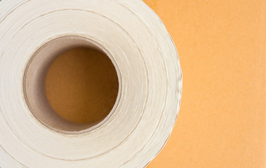 Roll of Barcode Label Stickers for industrial barcodes and tags