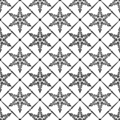 アンティーク調　タイルパターン