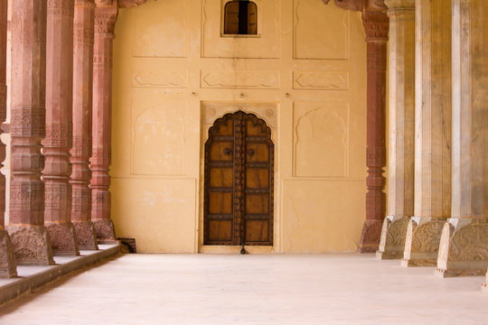Palace in Jaipur fort India