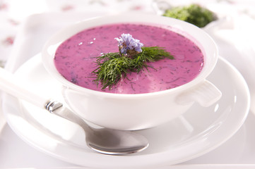 Beet soup