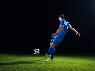 Naklejka premium soccer player