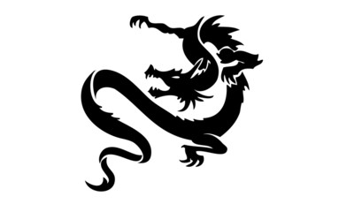 Obraz premium Dragon tattoo