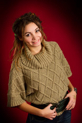 beautiful young woman