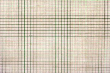 Old vintage dirty graph paper
