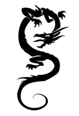 Fototapeta premium Dragon tattoo