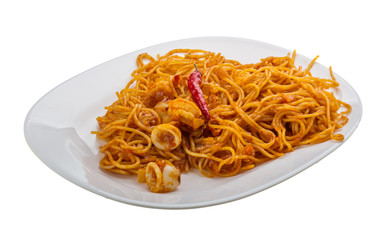 Seafood pasta