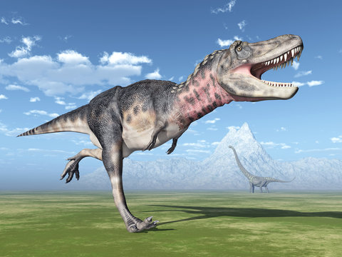 Dinosaur Tarbosaurus