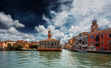 Fototapeta na wymiar Murano island. Venice. Italy.