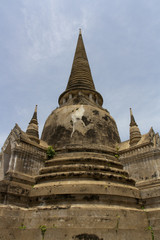 Fototapeta na wymiar Wat Phra si Sanphet Thailand