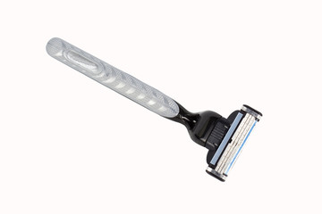 Black shaver razor