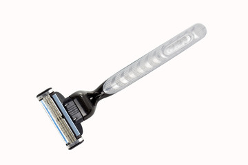 Black shaver razor