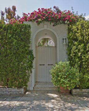 house entrance, Athens Greece