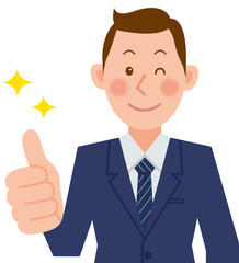 ビジネスマン　グッド