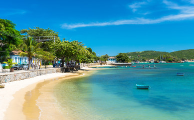 Beach in Buzios, Rio de Janeiro. Brazil