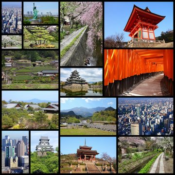 Japan - image collage