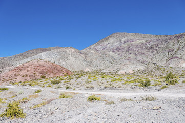 Los Colorados in Purmamarca, Jujuy, Argentina.