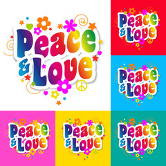 Peace and love