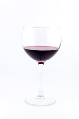 Red Wine Glass Full
