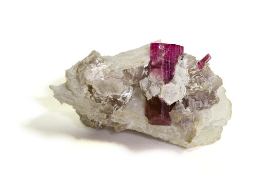 Elbaite (type of tourmaline), Madagascar. 4.8cm across.