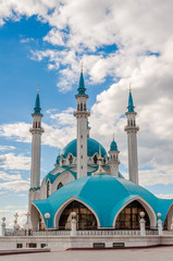 The Kul Sharif Mosque in Kazan Kremlin, Tatarstan, Russia