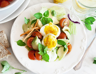 Vegetable and Egg Salad