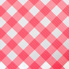 Checkered gingham fabric seamless
