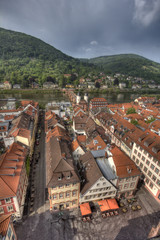 Fototapeta na wymiar View of Heidelberg, Germany