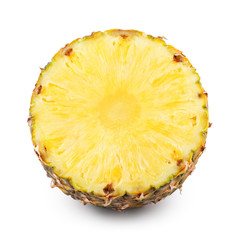Half a pineapple