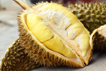 Obraz premium Durian fruit ripe for eaten