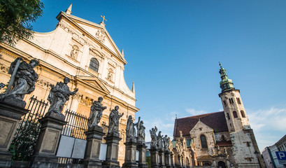 Naklejka premium Church of St. Peter and St. Paul