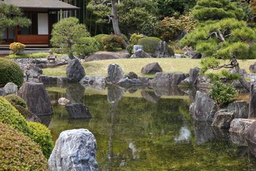 Kyoto, Japan - Nijo Castle gardens