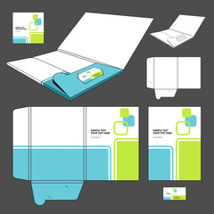Folder template design - 67338480