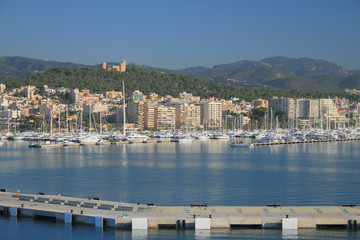 Port city. Palma-de-Majorca, Spain