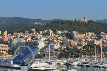 Mediterranean port city. Palma-de-Majorca, Spain