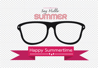 Summer concept idea design card