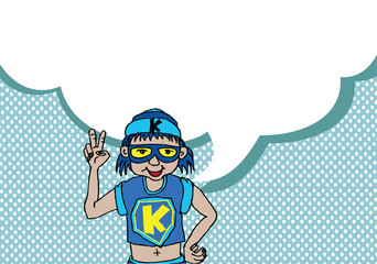 People thinking and peoples talking with dialog speech bubbles