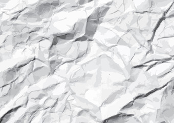 crumpled paper  Texture. illustration