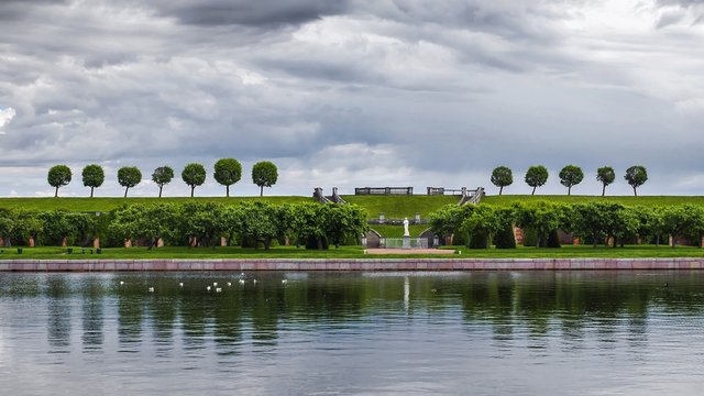 Gardens Of Peterhof, Russia