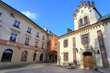 Naklejka premium Pałac i Muzeum Książąt Czartoryskich w Krakowie