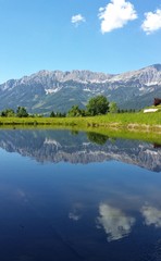 Bergsee österreich tirol ellmau see alpen wasser wald berg