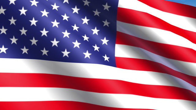 United States Flag Animation
