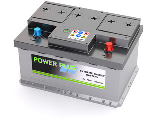Car battery isolated
