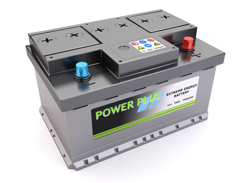 Car battery isolated